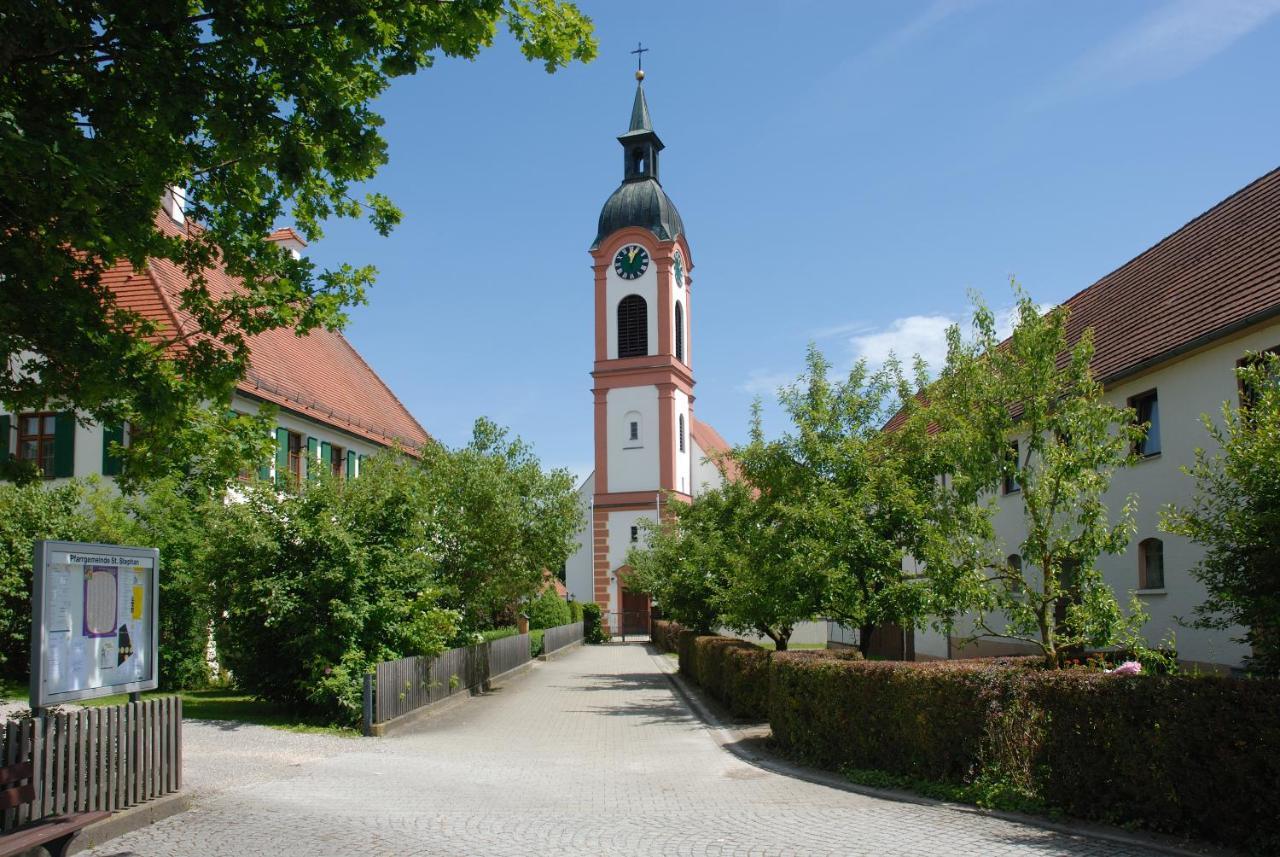 Autenrieder Gaestehaus Schlossbraeu Ichenhausen Extérieur photo