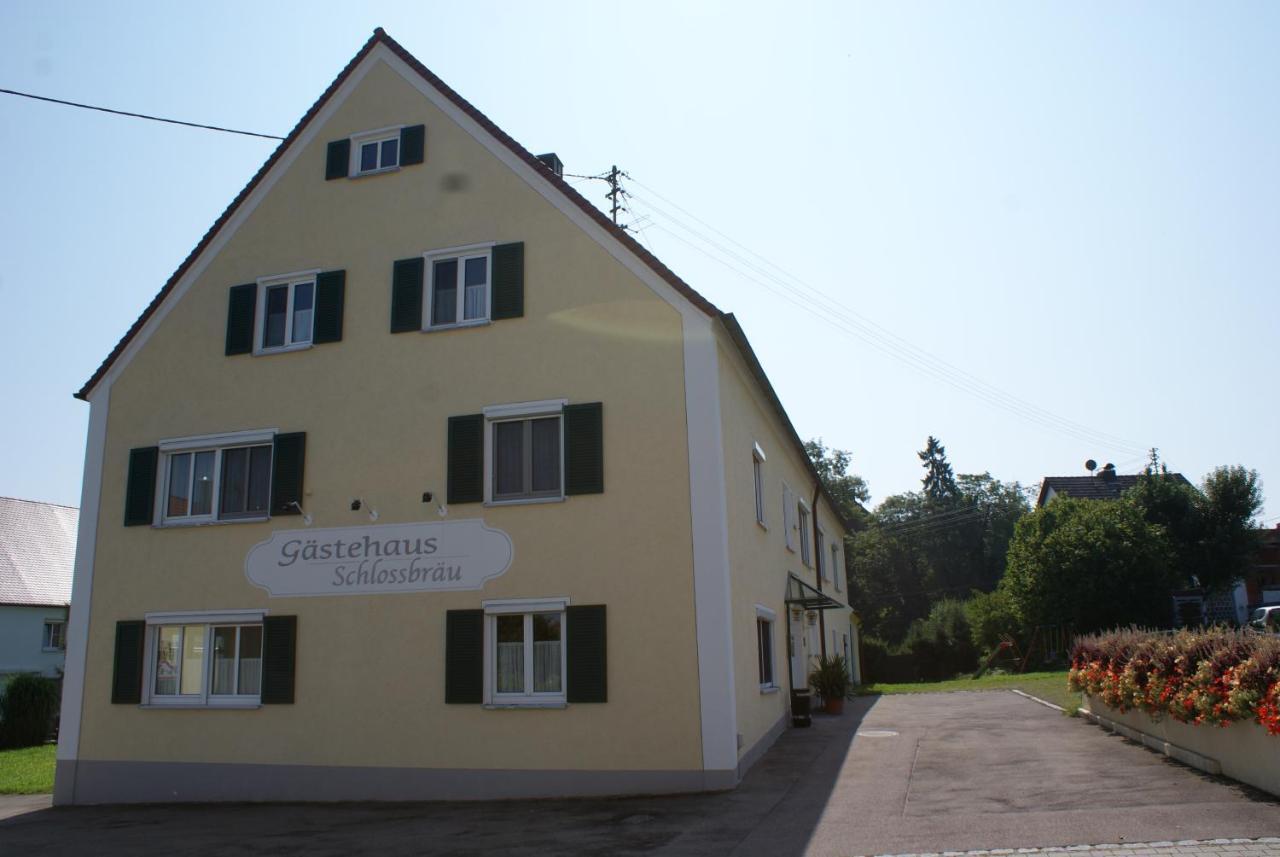 Autenrieder Gaestehaus Schlossbraeu Ichenhausen Extérieur photo